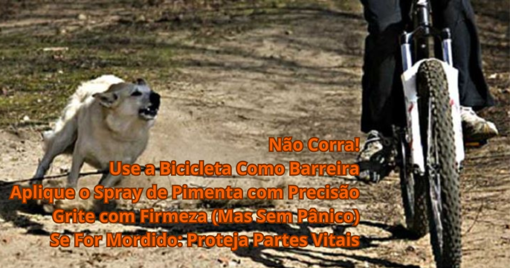 Ataque de Cães Domésticos em uma Cicloviagem